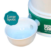 Vida Mansa Water Dispenser 101.4 fl oz / 3000 ml – Large Spout for Large Dogs (White)