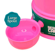 Vida Mansa Water Dispenser 101.4 fl oz / 3000 ml – Large Spout for Large Dogs (Pink)