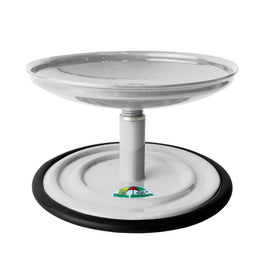 Vida Mansa Meow Meow Adjustable Feeder for Cats (Without Touching the Whiskers) White