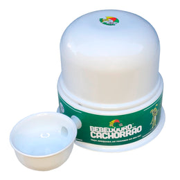 Vida Mansa Water Dispenser 101.4 fl oz / 3000 ml – Large Spout for Large Dogs (White)