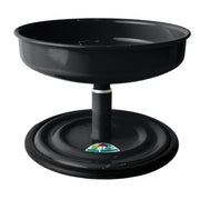 Vida Mansa Woof Woof Adjustable Feeder for Dogs (Feeding in the Correct Posture) (Black)