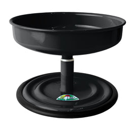 Vida Mansa Woof Woof Adjustable Feeder for Dogs (Feeding in the Correct Posture) (Black)