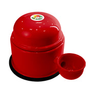 Vida Mansa Water Dispenser 23.7 oz / 700 ml - for Dogs and Cats (No Wet Fur) Red