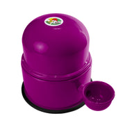 Vida Mansa Water Dispenser 47.3 oz / 1400 ml - for Dogs and Cats (No Wet Fur) Violet