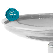 Vida Mansa Meow Meow Adjustable Feeder for Cats (Without Touching the Whiskers) White