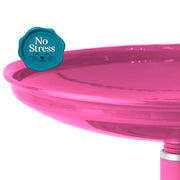 Vida Mansa Meow Meow Adjustable Feeder for Cats (Without Touching the Whiskers) Pink