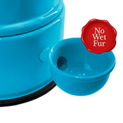 Vida Mansa Water Dispenser 47.3 oz / 1400 ml - for Dogs and Cats (No Wet Fur) Light Blue