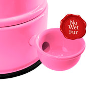 Vida Mansa Water Dispenser 47.3 oz / 1400 ml - for Dogs and Cats (No Wet Fur) Pink