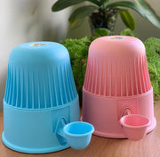 Vida Mansa Water Dispenser 67.6 oz / 2000 ml - for Dogs and Cats (No Wet Fur) Opaque Purple